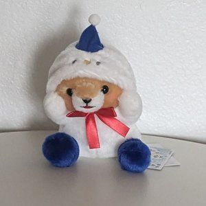 Amuse Mameshiba Winter Shiba Inu plush 7''